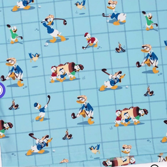 RSVLTS Donald Duck golf polo Disney 3xl - Picture 2 of 5